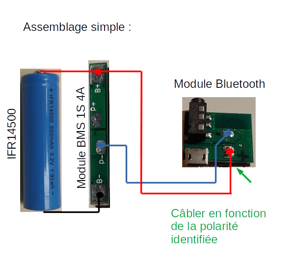 Audio Bluetooth aliment par un accumulateur LiFePO4 schema cablage simple assemblage simple cut.png