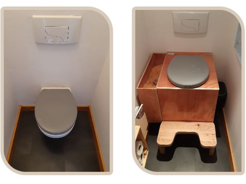 Comment fonctionnent les toilettes sèches - Lotus