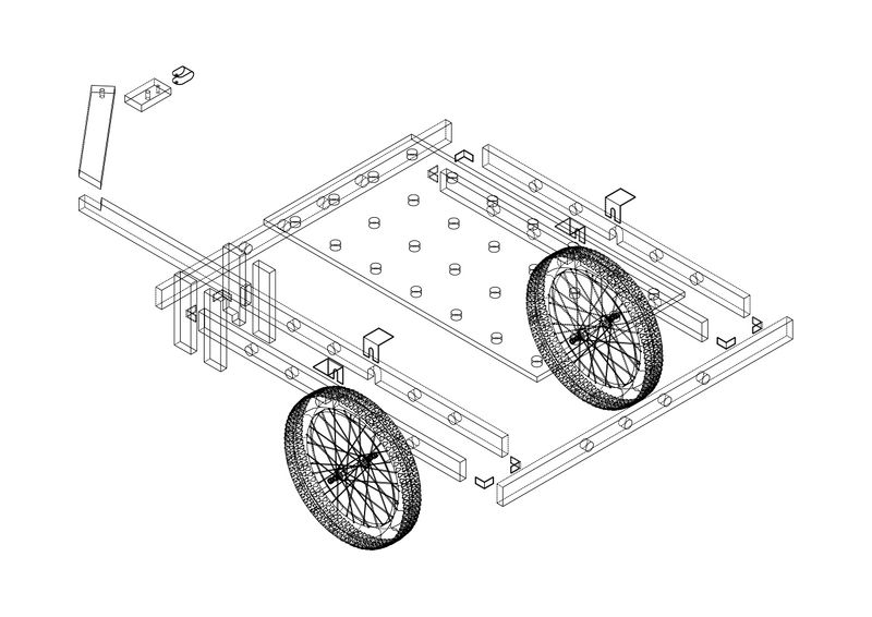 Remorque pour v lo en bois - outillage simple - attache roue arri re TROLLEY-DRAWING-08.jpg